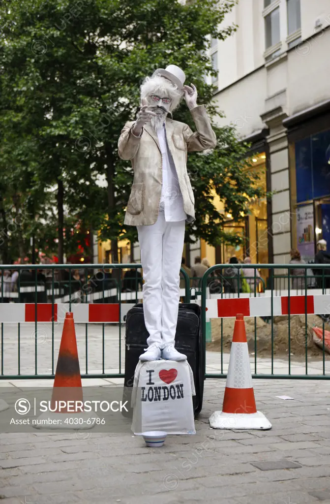 Street Performer, Covent Garden, London