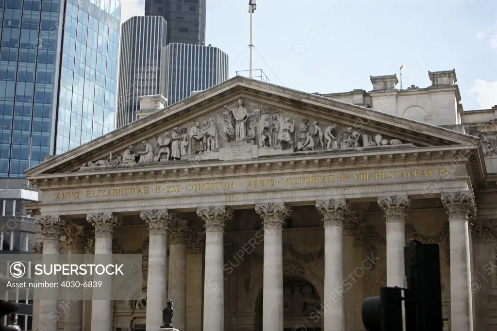 The Royal Exchange Building, London