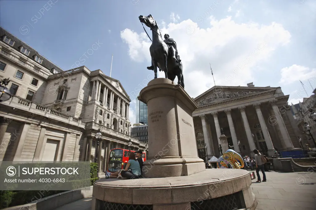 Duke of Wellington Statue, Bank Junction, London