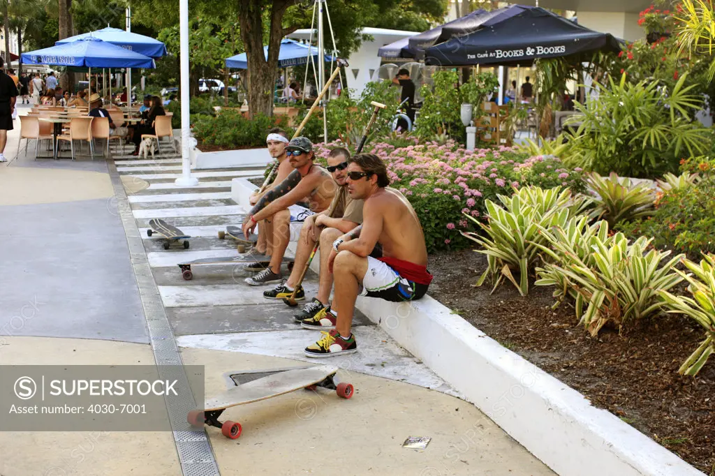 Miami Beach Skateboarders