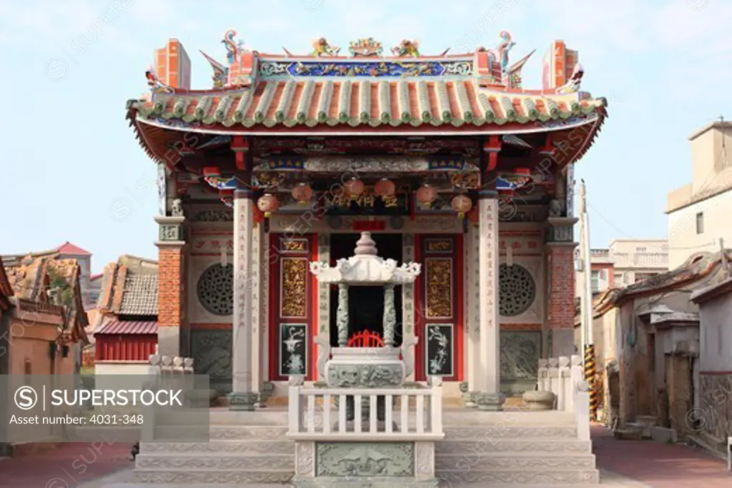 Taiwan, Kinmen County, Shuitou, Kinmen National Park, Community Taoist temple