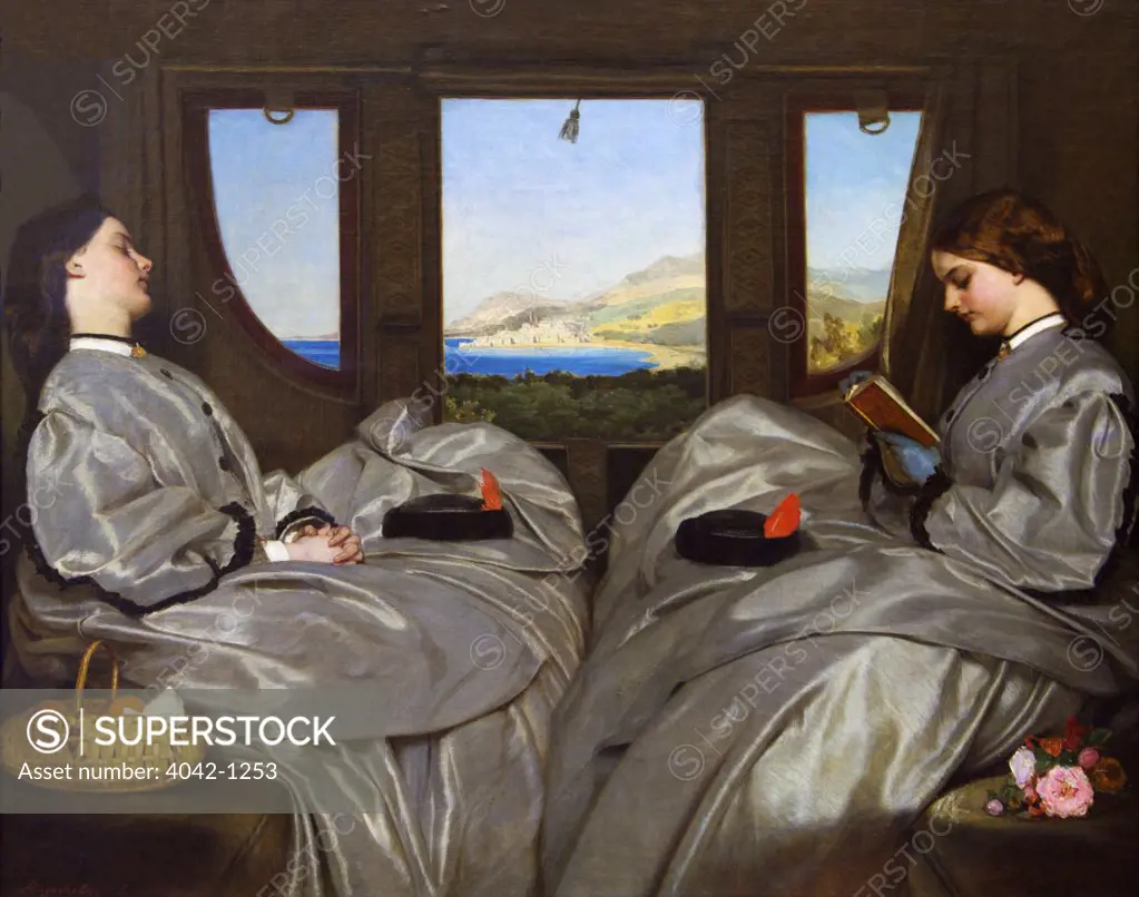 Travelling Companions by Augustus Leopold Egg, 1862, Great Britain, West Midlands, Birmingham, Birmingham City Centre, City Art Gallery