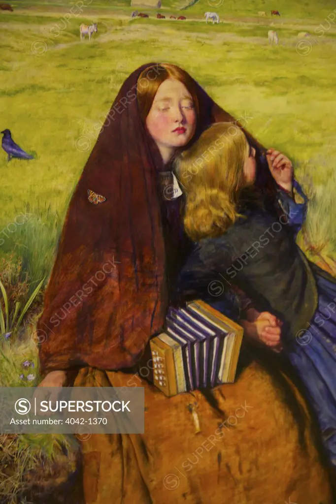 The Blind Girl, by John Everett Millais, 1854-1856, Birmingham Museum & Art Gallery, England