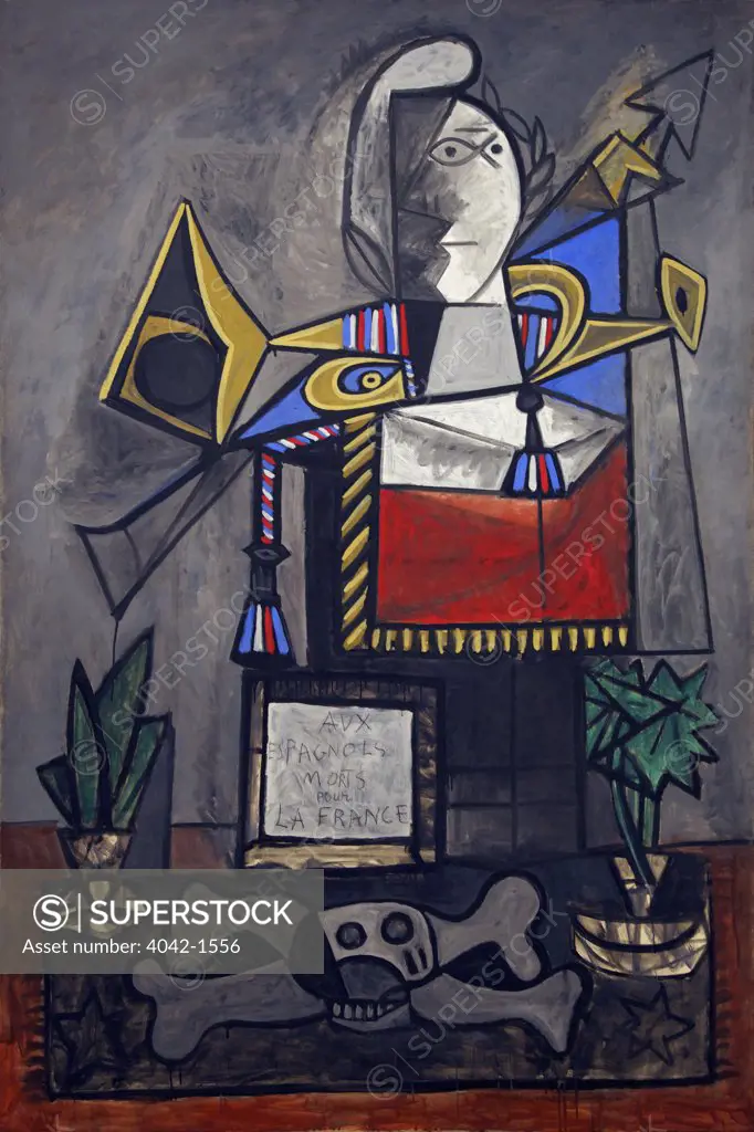 Monument to the Spaniards who Died for France by Pablo Picasso, 1946-1947, Spain, Madrid, Reina Sofia Museum of Modern Art