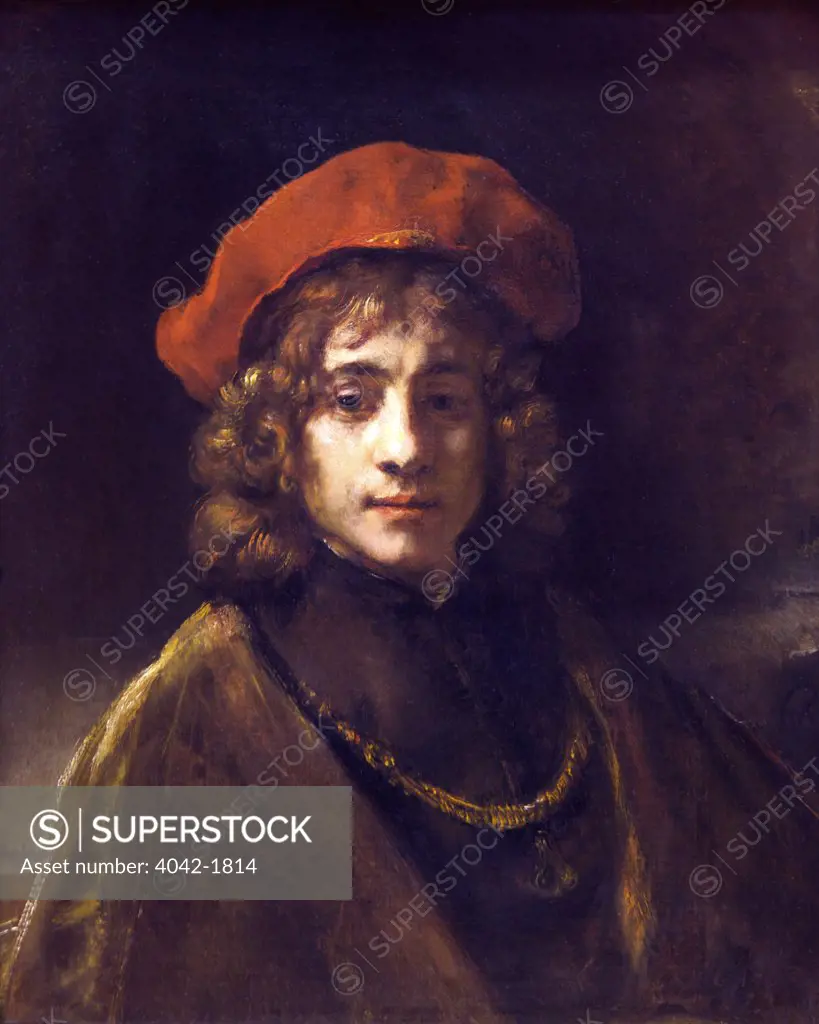 Titus, Artist's Son by Rembrandt, 1657