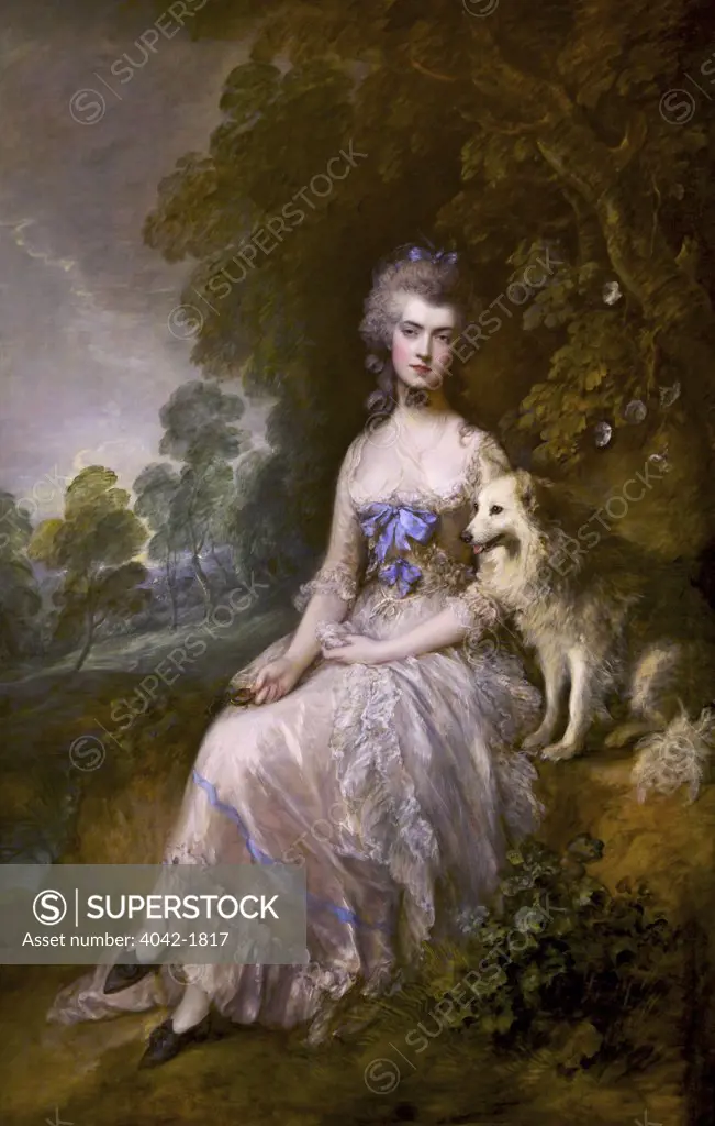 Mrs Robinson, Perdita by Thomas Gainsborough, 1781-1782