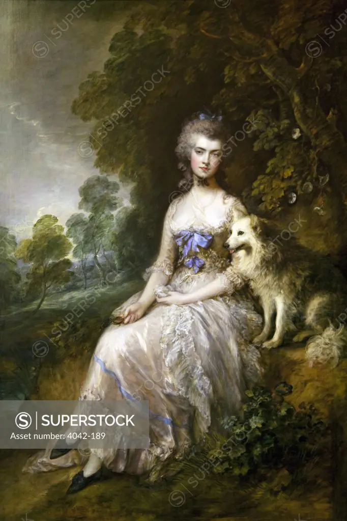Mrs Mary Perdita Robinson by Thomas Gainsborough, Wallace Collection, London, United Kingdom