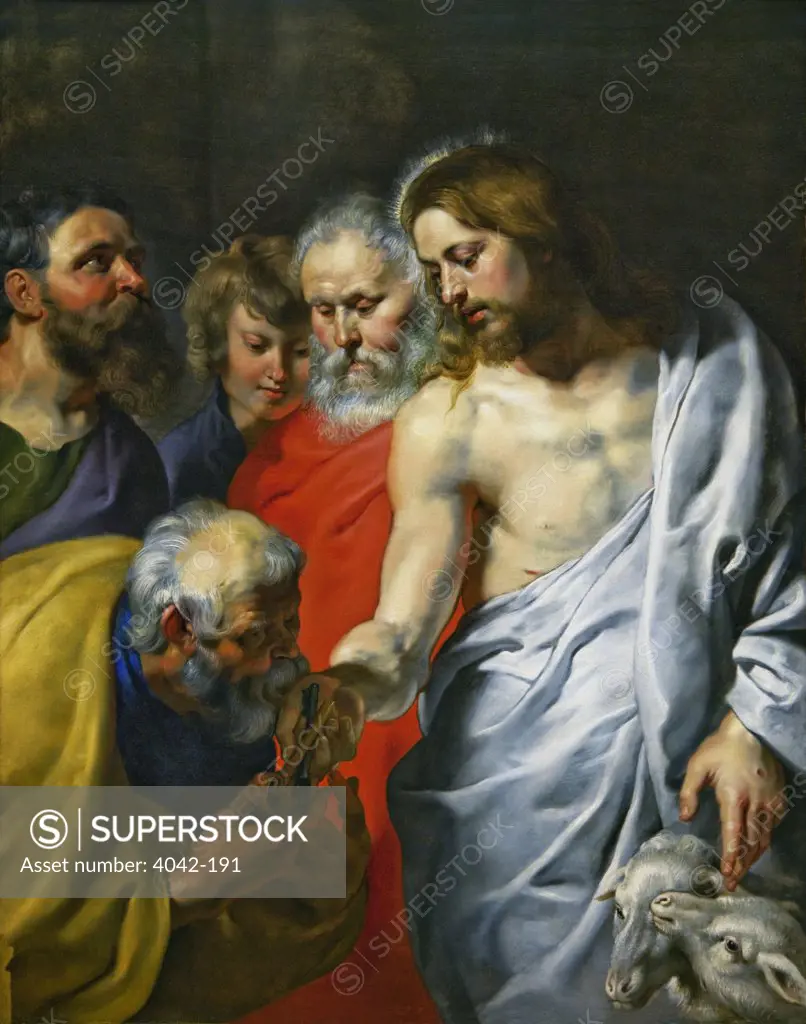 Christ's Charge to Peter by Sir Peter Paul Rubens, Wallace Collection, London, United Kingdom