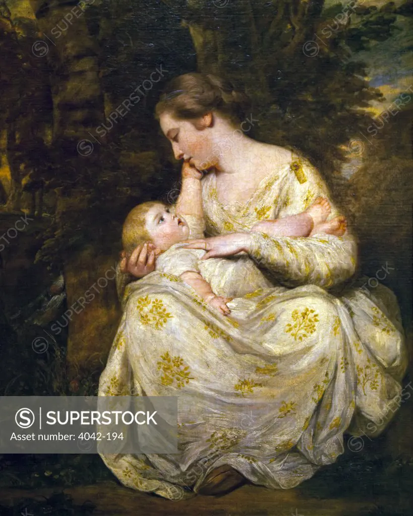 Mrs Richard Hoare with her child by Sir Joshua Reynolds, Wallace Collection, London, United Kingdom
