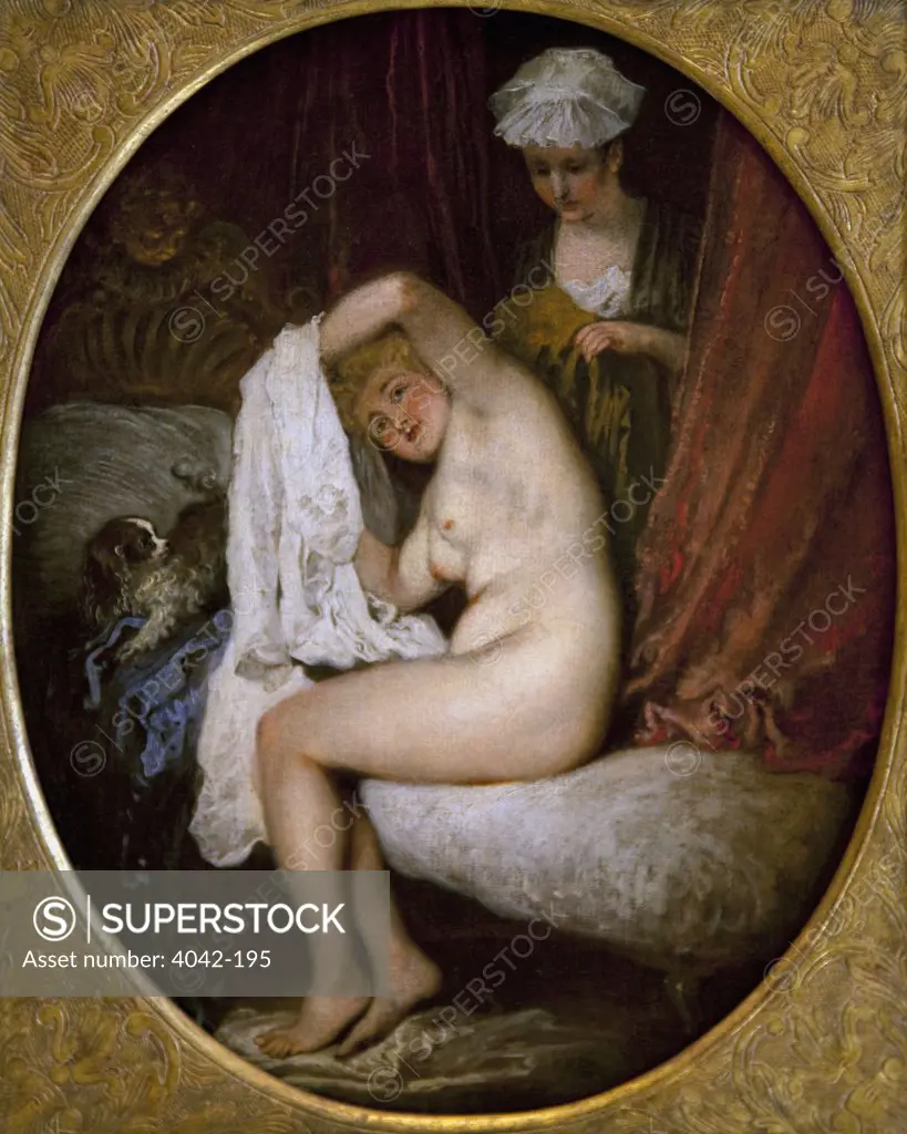 Lady at her toilet by Antoine Watteau, Wallace Collection, London, United Kingdom