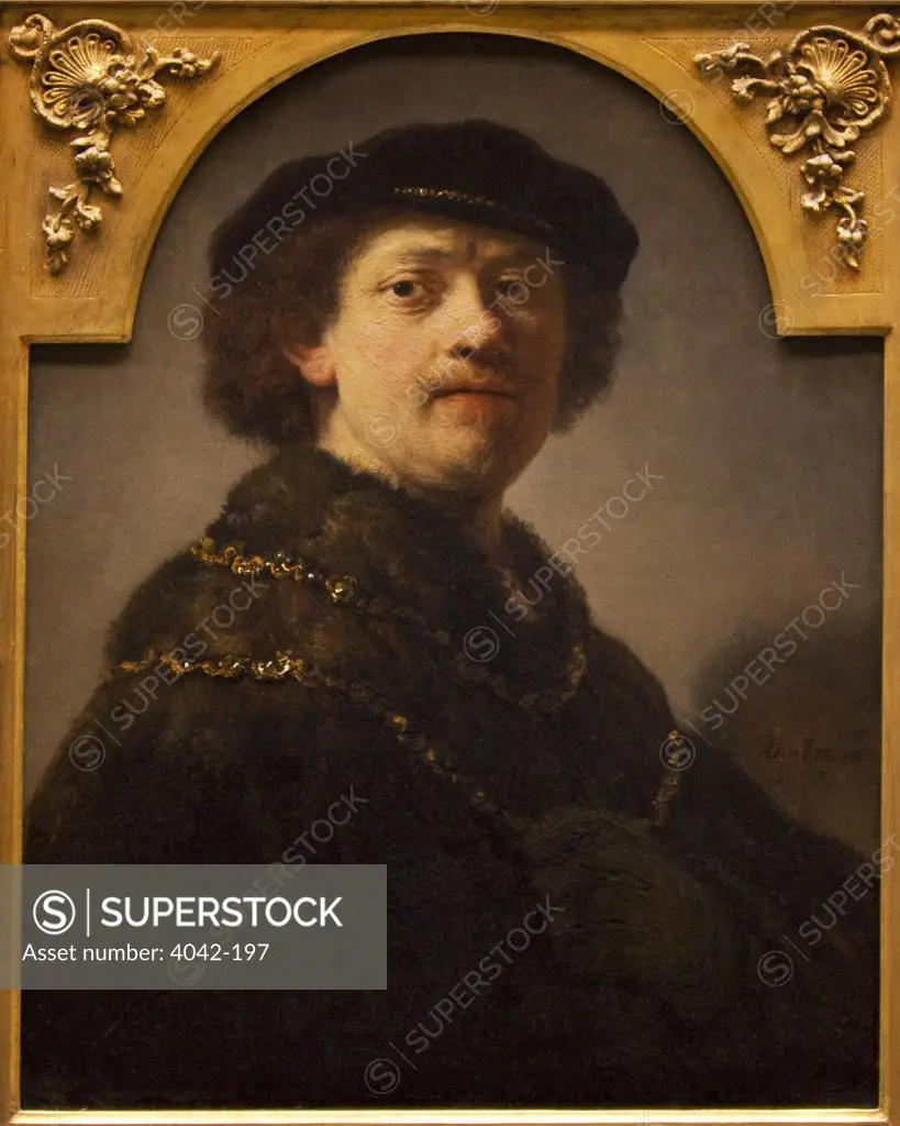 Self Portrait by Rembrandt van Rijn, 1637, Wallace Collection, London, United Kingdom