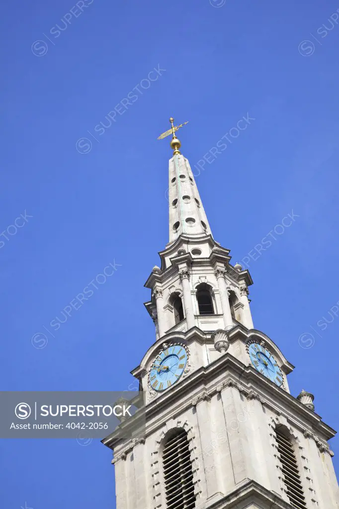 Great Britain, United Kingdom, England, London, Steeple of St Martin in Fields