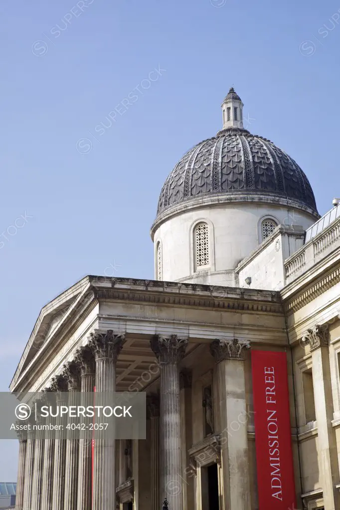 Great Britain, United Kingdom, England, London, Free admission to National Gallery