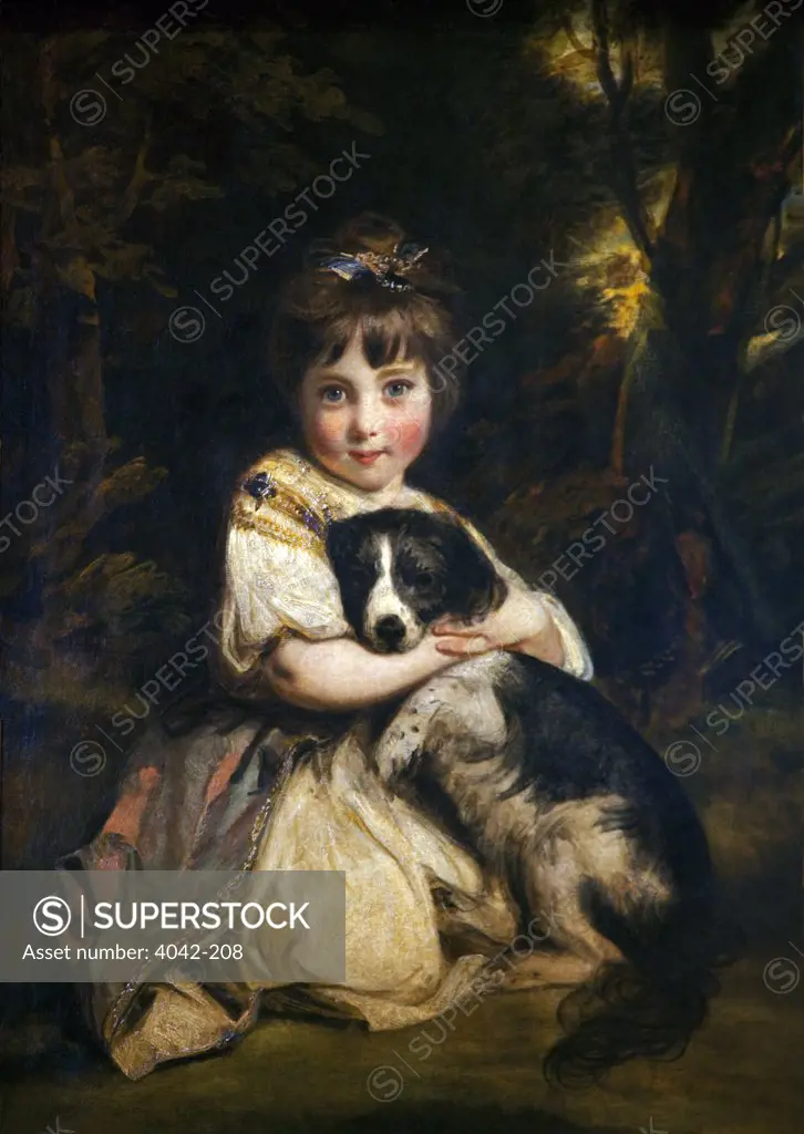 Miss Jane Bowles by Sir Joshua Reynolds, Wallace Collection, London, United Kingdom