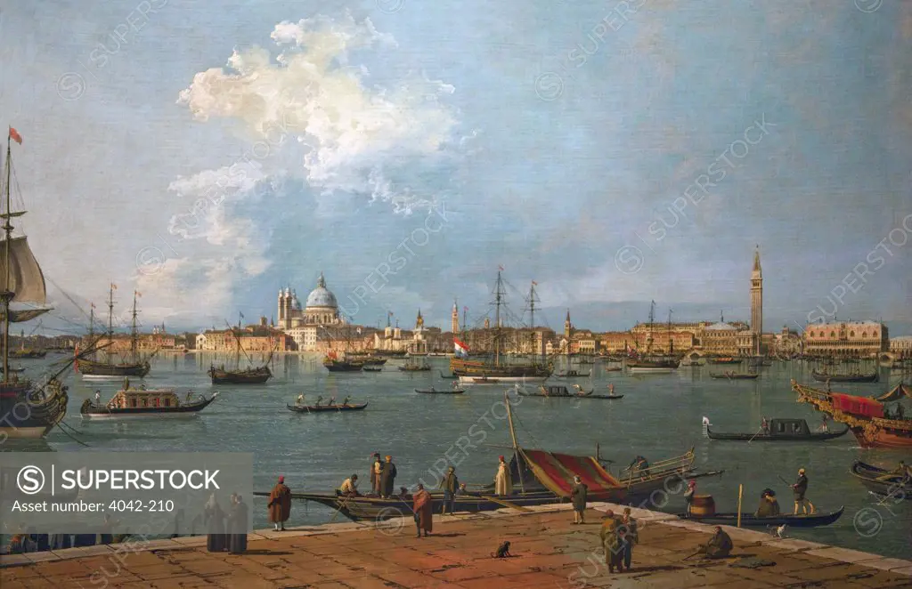 Bacino di San Marco from San Giorgio Maggiore by Canaletto, Wallace Collection, London, United Kingdom
