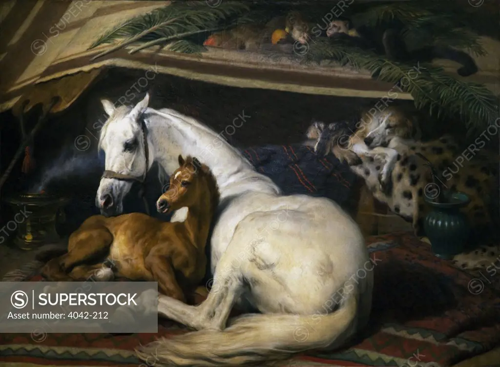 Arab Tent by Sir Edwin Henry Landseer, Wallace Collection, London, United Kingdom