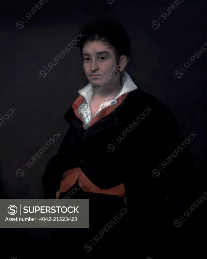 Portrait of Don Ramon Satue, by Francisco Goya, 1823, oil on canvas, Rijksmuseum, Amsterdam, Netherlands, Europe,