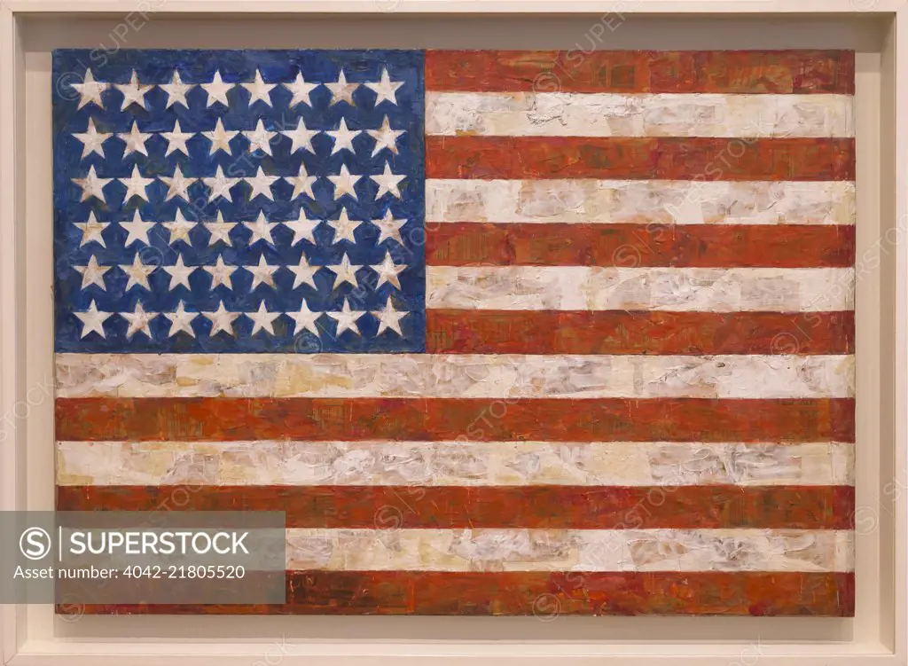 Flag, Jasper Johns, 1954-1955,
