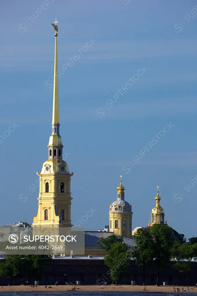 Peter and Paul Fortress and the Peter And Paul Cathedral, St. Petersburg, Russia
