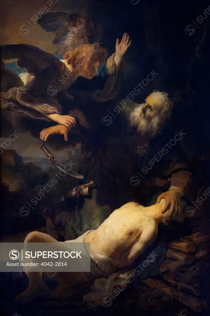 Russia, Saint Petersburg, Hermitage State Museum, Abraham's Sacrifice, Rembrandt, 1635