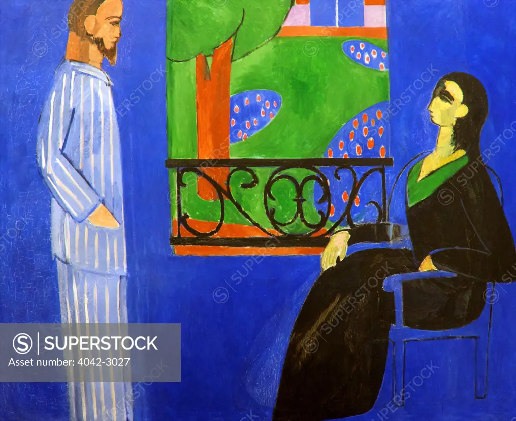Russia, Saint Petersburg, State Hermitage Museum, Conversation, by Henri Matisse, 1909-1912