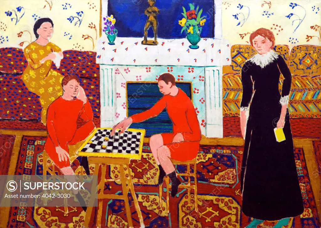 Russia, Saint Petersburg, State Hermitage Museum, Painter's family, by Henri Matisse, 1911