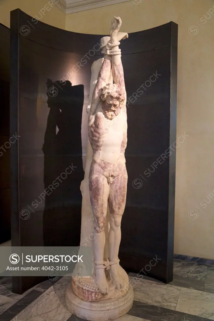 Statue of Marsyas, Capitoline Museum, Rome, Italy