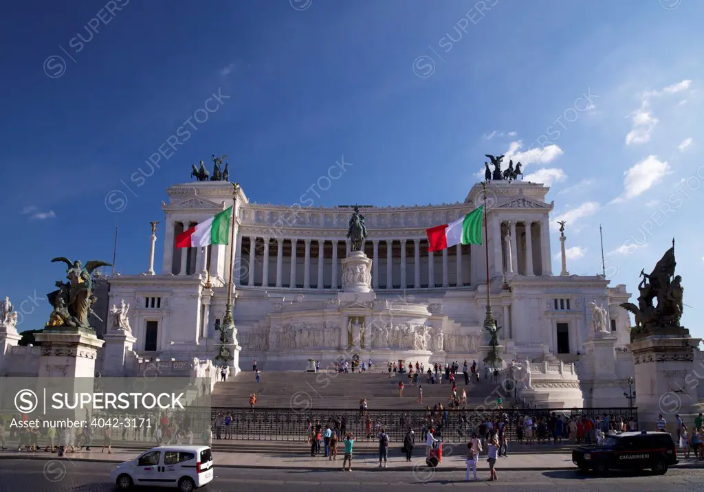 Victor Emmanuel Monument, Rome, Lazio, Italy, Europe