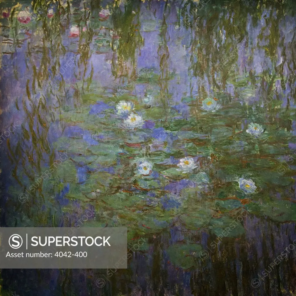 Water Lilies (or Nympheas) by Claude Monet, 18401926