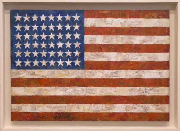 Flag, Jasper Johns, 1954-1955,