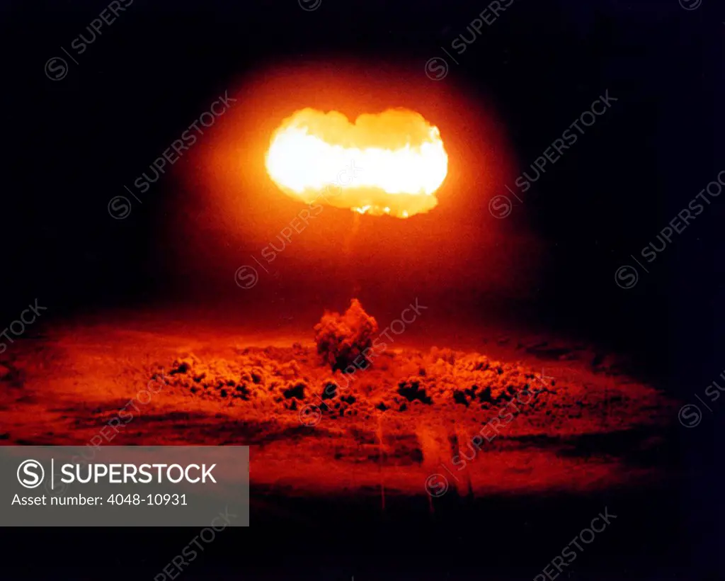The STOKES Shot was a 19 kiloton nuclear test. It was part of the controversial Operation Plumbbob that exposed animals to fatal blasts and radiation. August 7, 1957 at the Nevada Test Site.