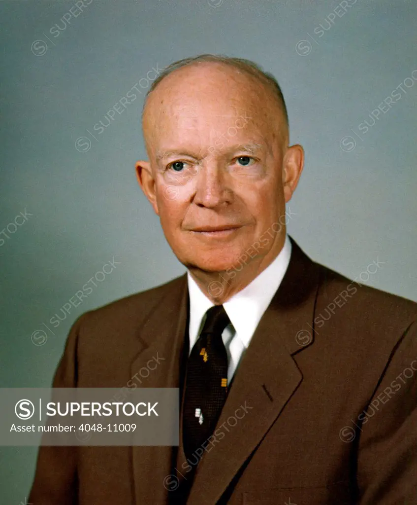 President Dwight Eisenhower. February 1959.