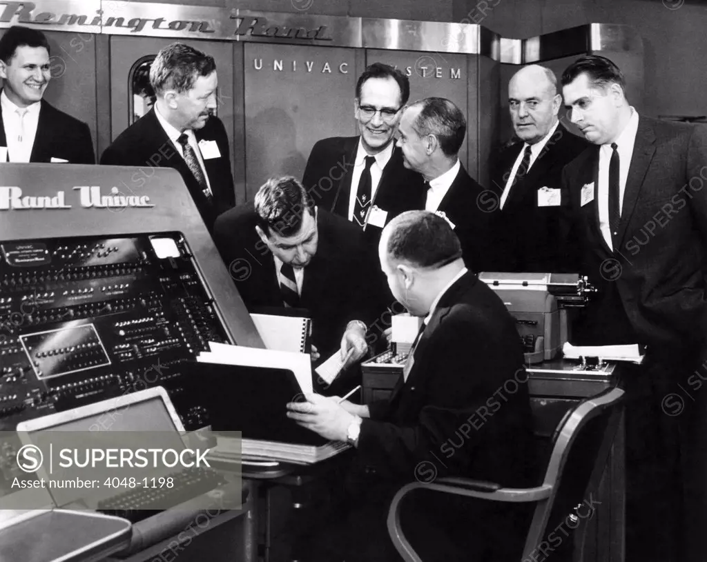 Univac computer, 1960