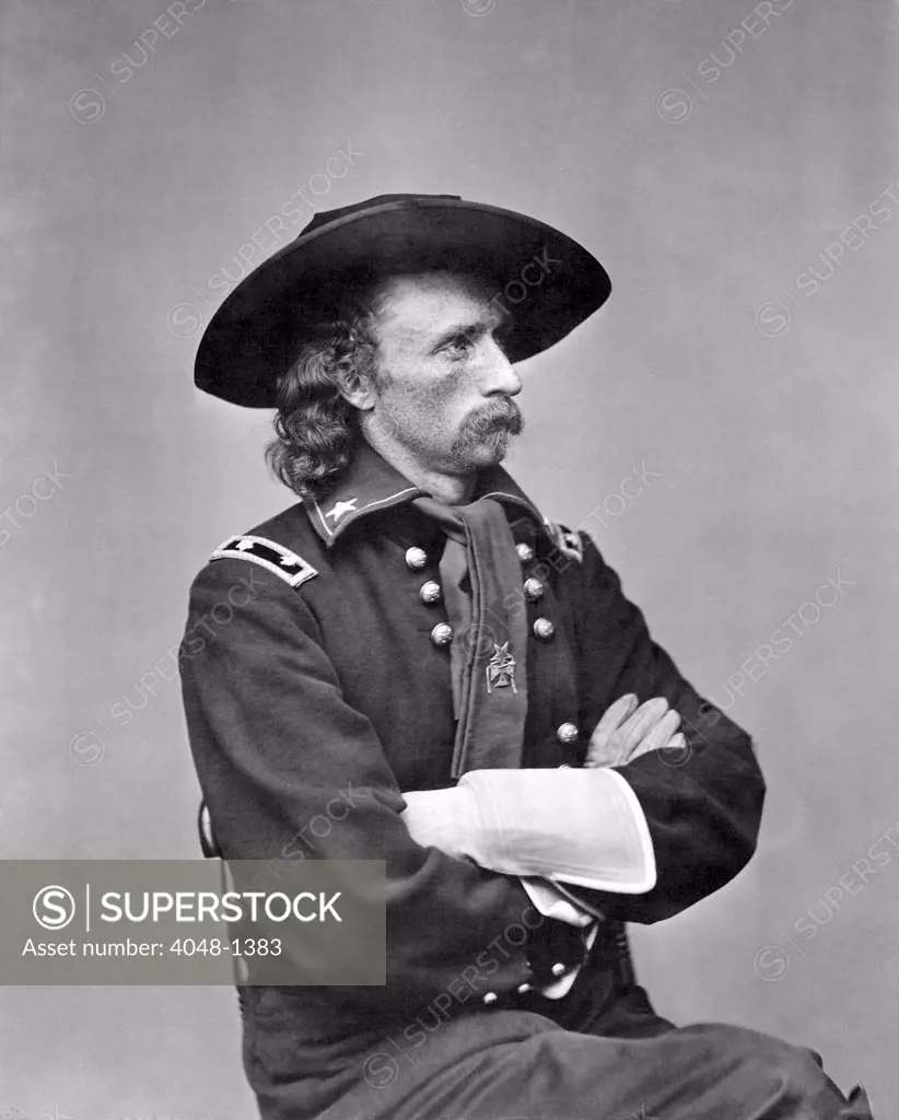 George Armstrong Custer, U.S. Army major general, ca. 1863