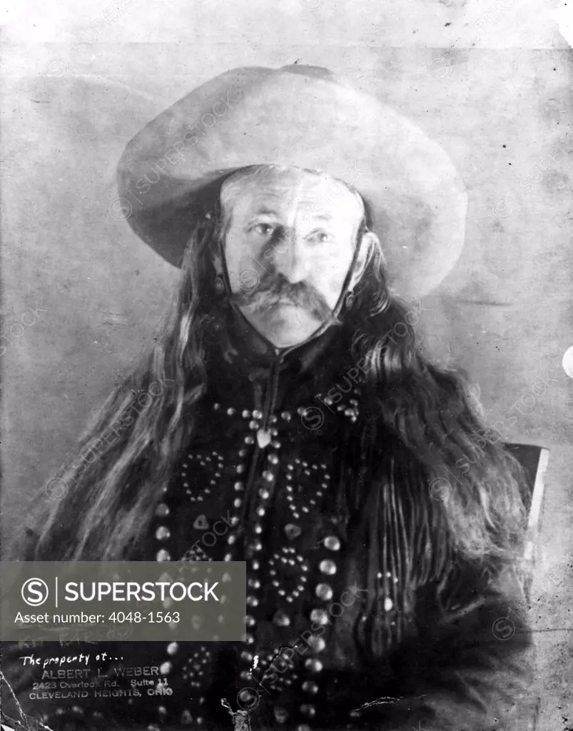KIT CARSON- Partner of Chief Thunderwater in Barnum & Bailey Circus for 9 years.