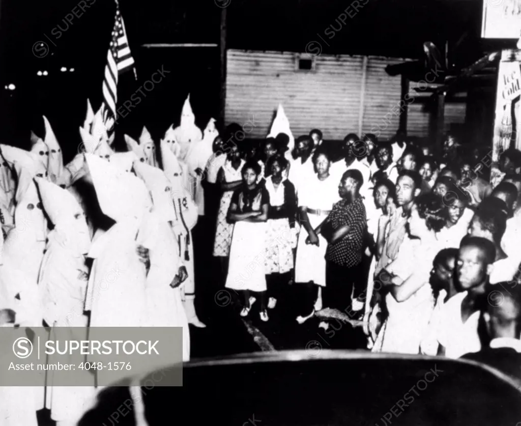 Blacks and Ku Klux Klan in Lakeland,Fl. In 1938