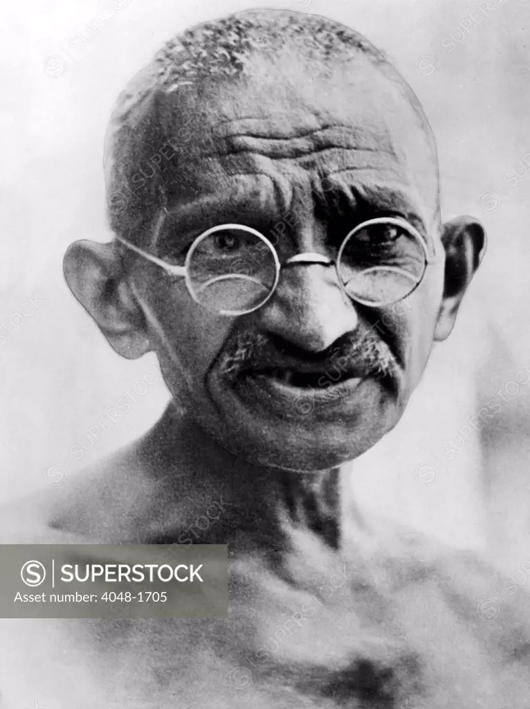 Mahatma Gandhi in 1931.