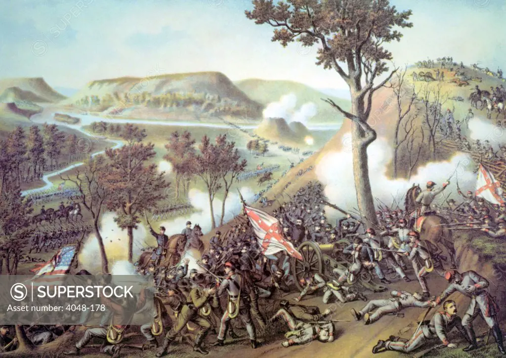 The Battle of Missionary Ridge, November 24-25, 1863
