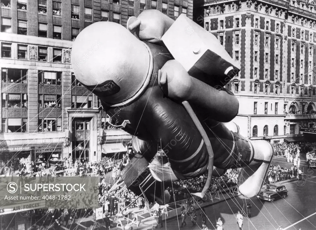 The Macy's Thanksgiving Day Parade, Times Square, New York City, November 27, 1952