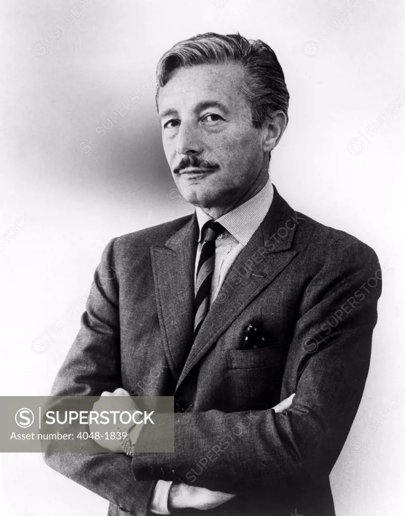 Oleg Cassini in a 1960s portrait