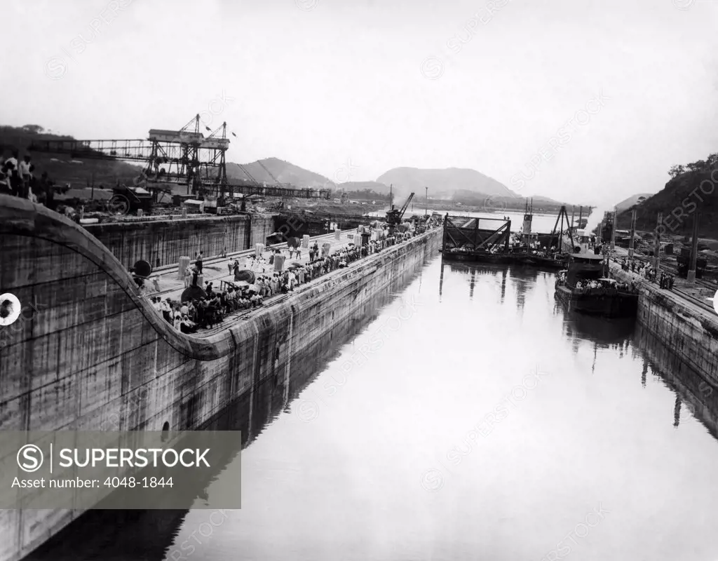 The Panama Canal, circa 1913