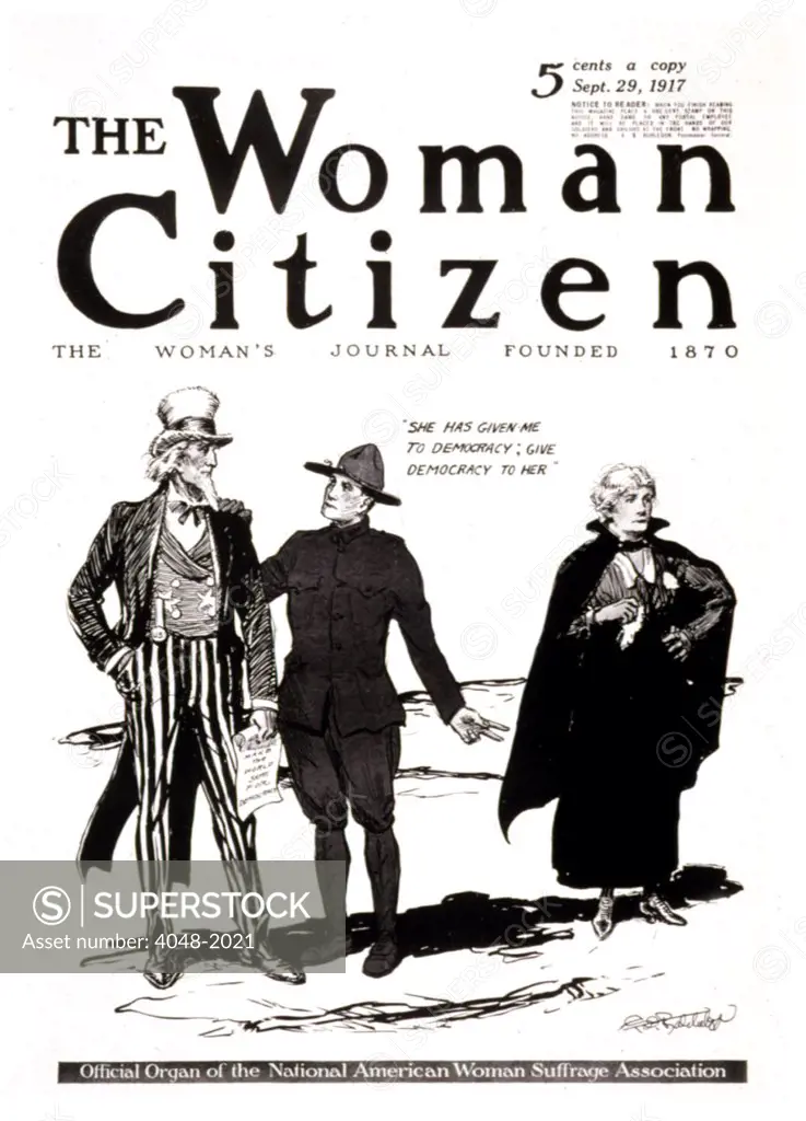 The Woman Citizen: Official Organ of the National American Woman Suffrage Association, 1917