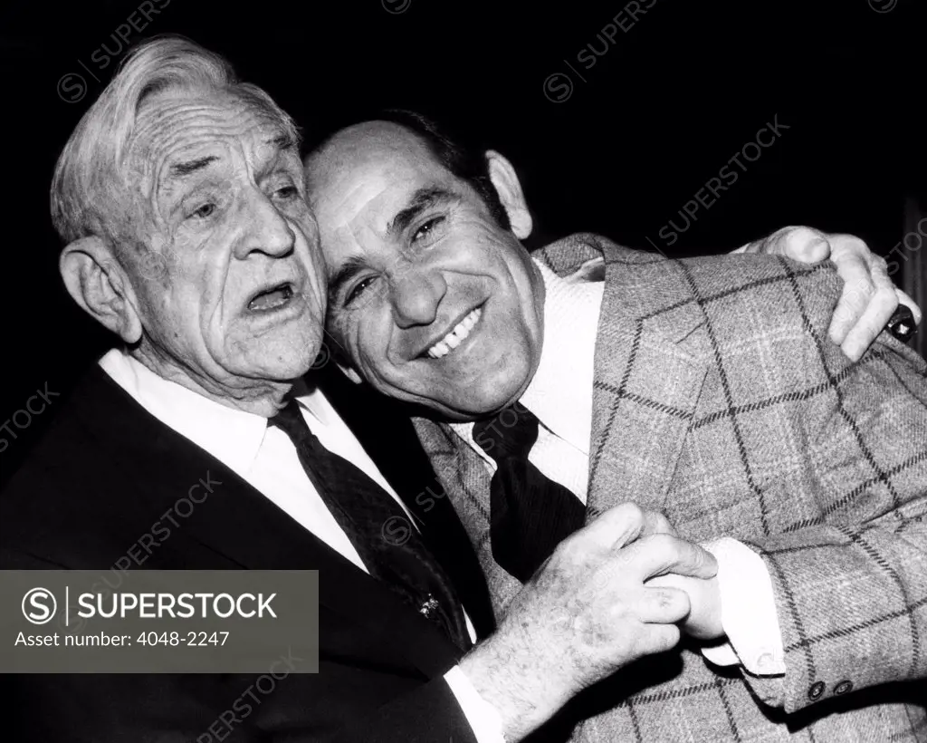 Casey Stengel and Yogi Berra, 1972