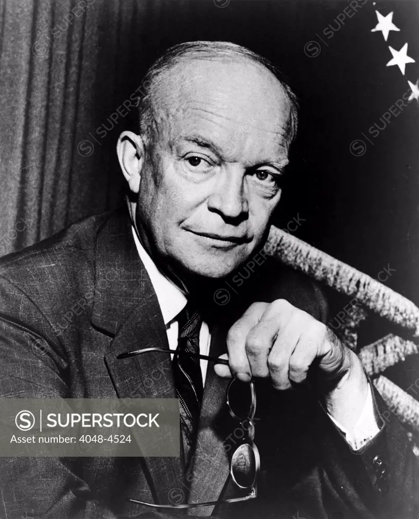 President Dwight D. Eisenhower, 1954