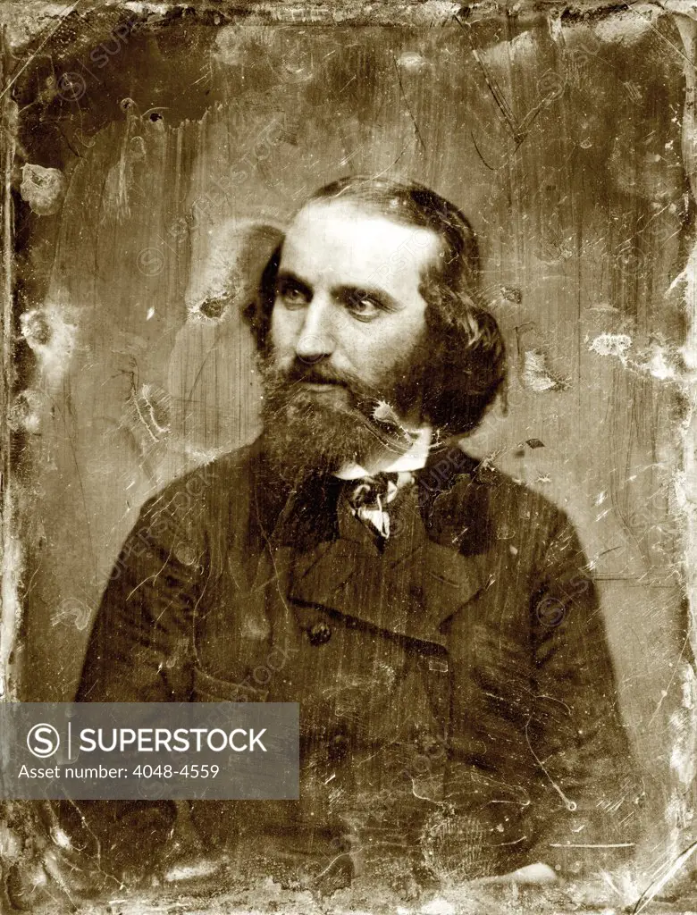 Caleb Lyon, Governor of Idaho Territory, 1864-1865.  Half plate daguerreotype, gold toned, ca. 1850s