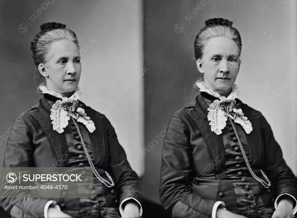 Belva Lockwood, lawyer, suffragist, Washington, D.C., c. 1880