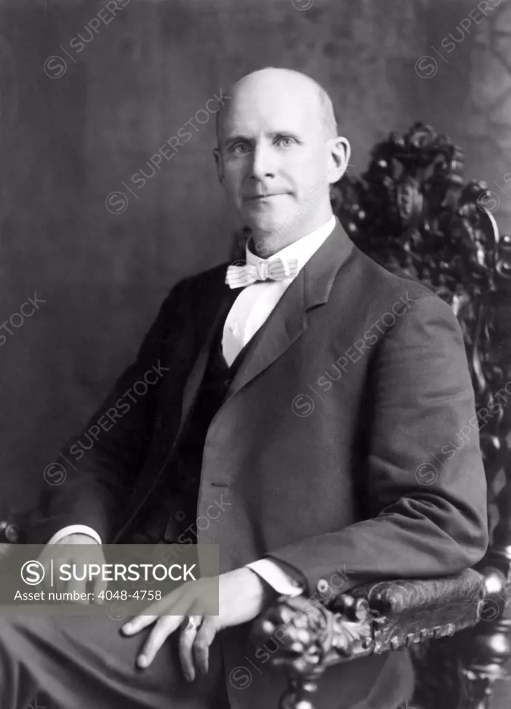 Eugene Debs, the Socialist Party of America candidate for President. 1908