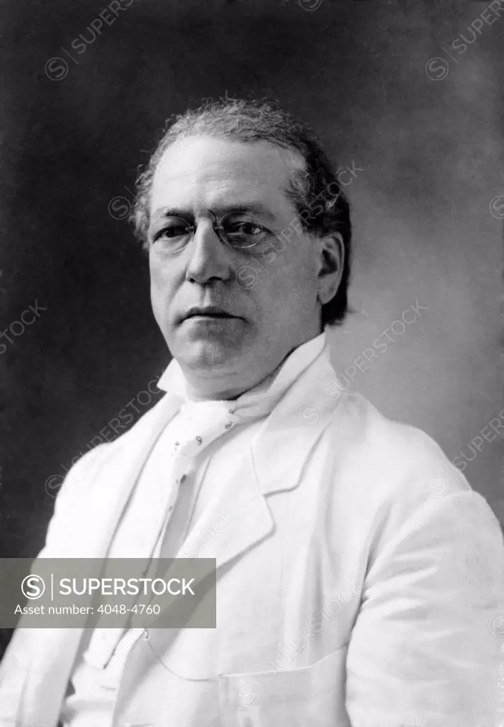 Samuel Gompers, president of the American Federation of Labor. 1904
