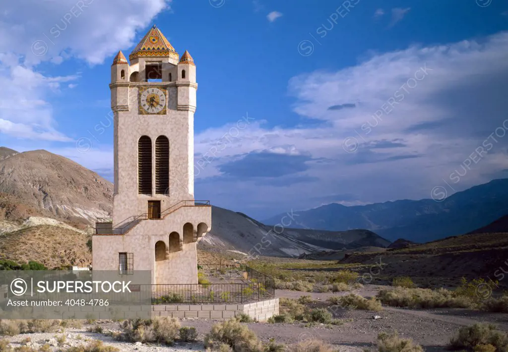Death Valley Ranch 'Chimes Tower', Death Valley Junction, Ca.  1928