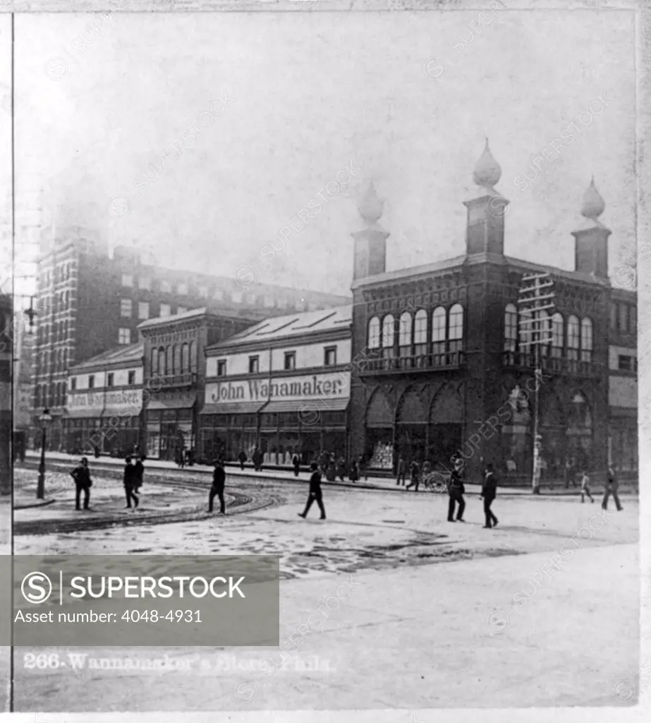 Wannamaker's Grand Depot. Philadelphia, PA ca. 1896